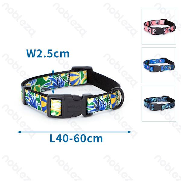 OBROŻA NOBLEZA MIX NADRUK DLA PSA 40-60cm