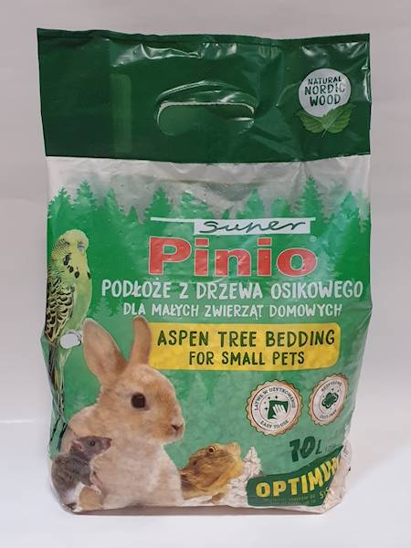 PIASEK PINIO 10L OPTIMUM z drzewa osikowego