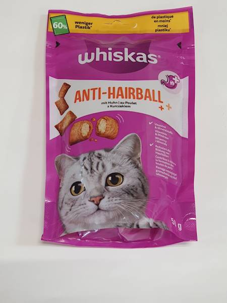 WHISKAS 50g ANTI-HAIRBALL *