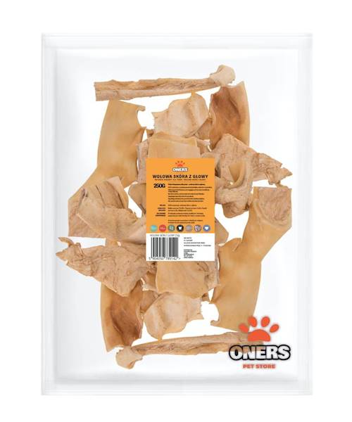 ONERS SKÓRA WOŁOWA Z GŁOWY 250g