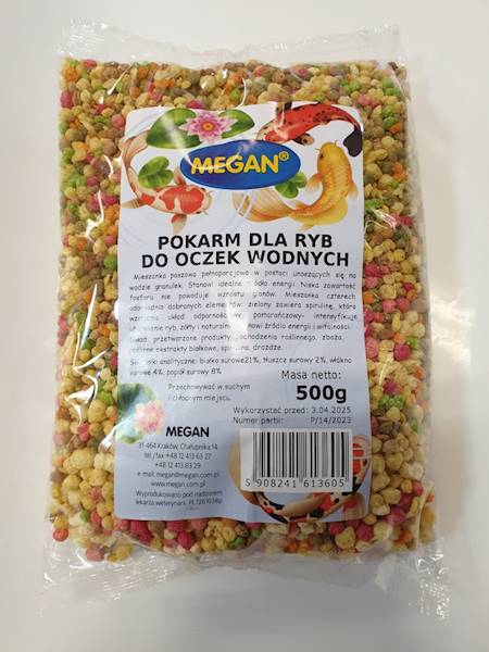 KOI GRANULOW. KOLOR worek 500g MEGAN