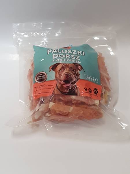 PRZYSMAK MASTER PALUSZKI DORSZ Z KURCZAKIEM 0,5kg
