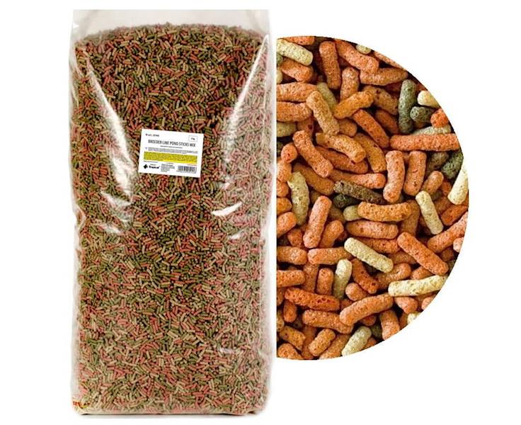 KOI 5kg POND BREEDER LINE STICKS MIX-WOREK