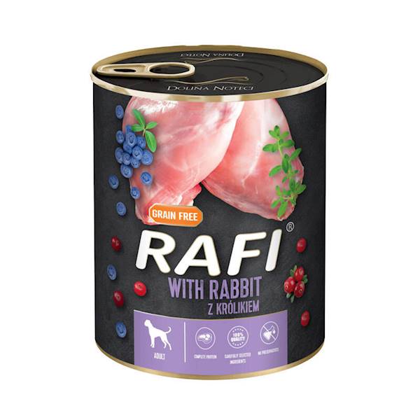 RAFI PIES 800g z królikiem