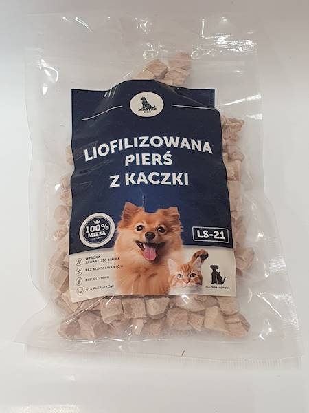 PRZYSMAK LIOFILIZOWANY MASTER PIERŚ Z KACZKI 80g