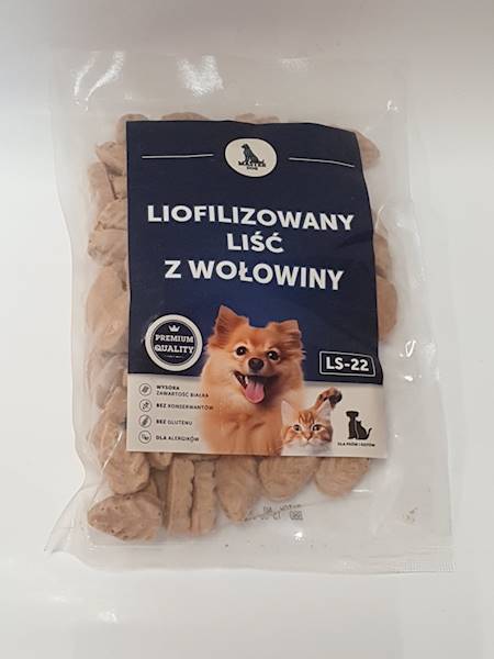 PRZYSMAK LIOFILIZOWANY MASTER LIŚĆ Z WOŁOWINY 80g