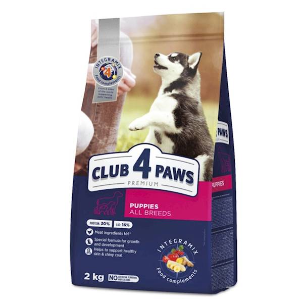 CLUB 4 PAWS PIES PREMIUM SZCZENIĘ KURCZAK 2kg
