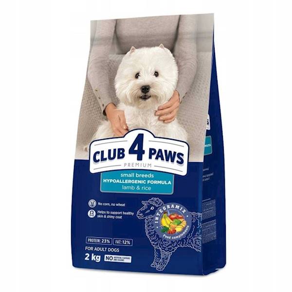 CLUB 4 PAWS PIES PREMIUM MR JAGNIĘCINA I RYŻ 2kg