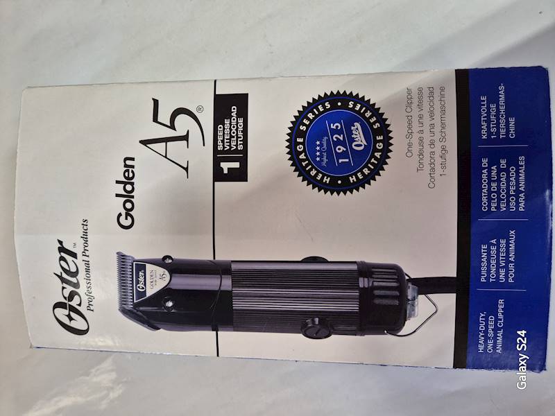 MASZYNKA GOLDEN OSTER A5 1-BIEGOWA CZARNA