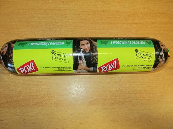 KIEŁBASA ROXI 900g WOŁOWINA Z DROBIEM