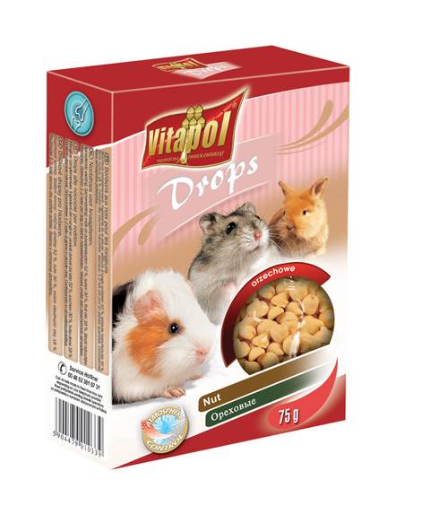 MENU DROPSY GRYZOŃ ORZECHOWE 75g