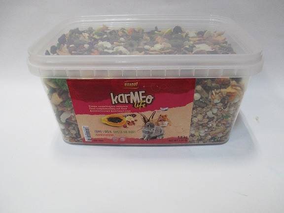 VITAPOL.CHOMIK I KRÓLIK OWOCOWY 3L/1,8kg wiadro