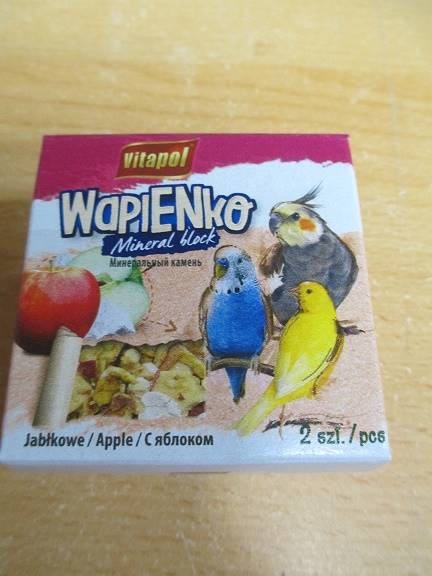 KOSTKA WAPIENNA PTAKI-JABŁKO 35g