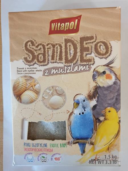 PIASEK PTAKI 1500g VITAP.MUSZLE