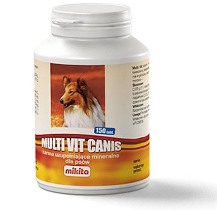 MULTI VIT CANIS 150tabl.