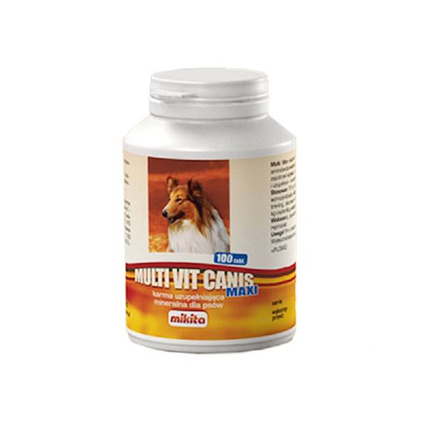 MULTI VIT CANIS MAXI 100tabl.