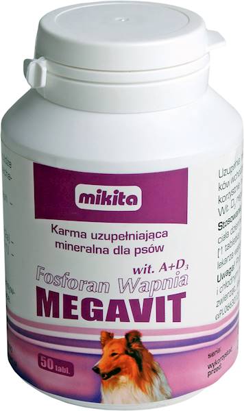 FOSFORAN WAPNIA A+D3 MEGAVIT 50tabl.
