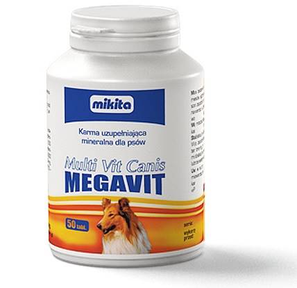 MULTI VIT CANIS MEGAVIT 50tabl.