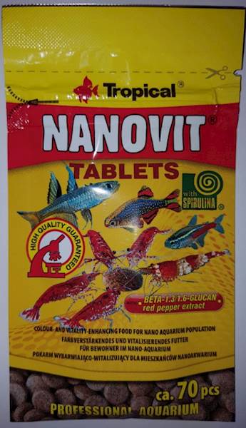 NANOVIT TABLETS 10g 70szt