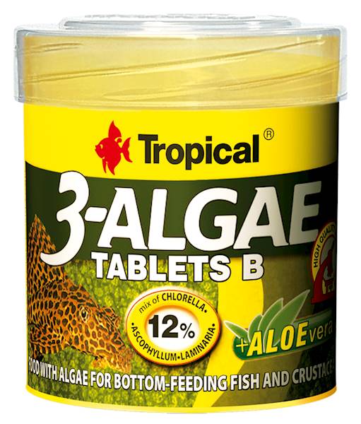 3-ALGAE TABLETS B 50ml/36g 200tab.