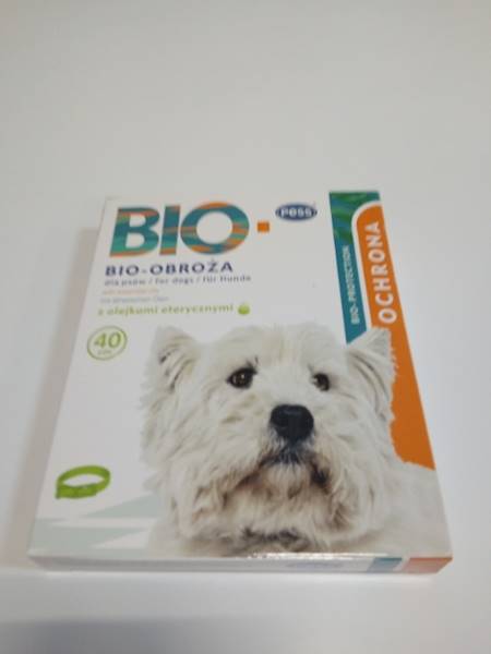 PESS B-40cm  obroża biologiczna dla psa