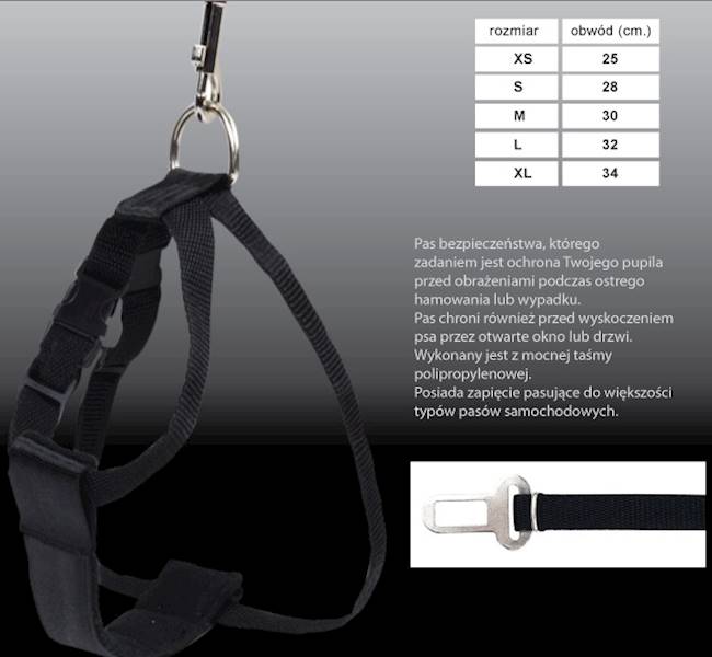 CHABA SZELKI SAMOCHODOWE M 50-70cm
