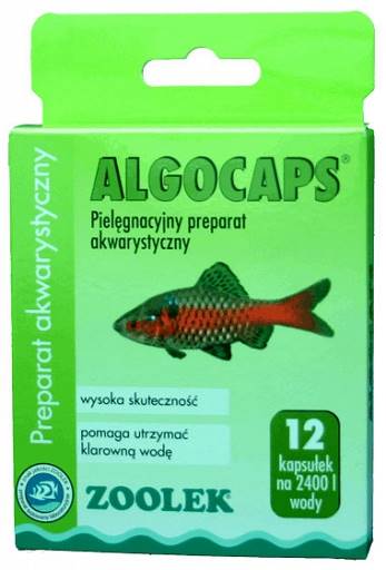 PREPARAT AKW. ALGOCAPS na glony 12 kaps.