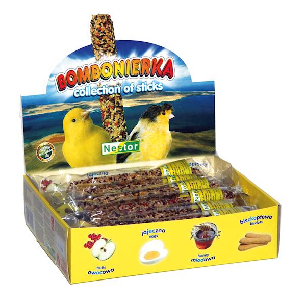 NESTOR BOMBONIERKA kanarek 12szt