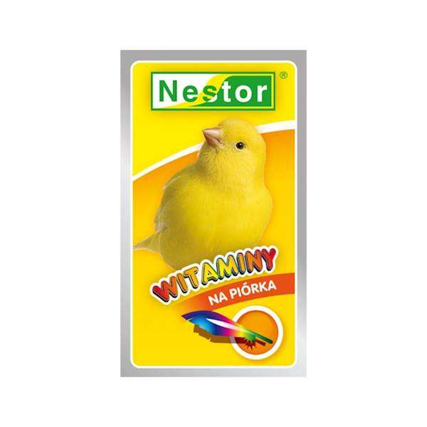 NESTOR WITAMINY 20g kanarek na piórka