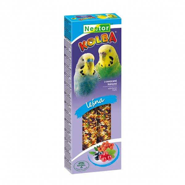 NESTOR KOL. PAPUGA MAŁA LEŚNA 2szt
