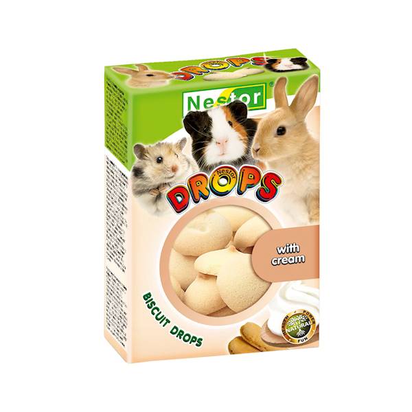 NESTOR DROPSY DLA GRYZONI ŚMIETANKOWE