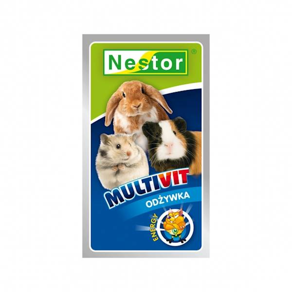 NESTOR ODŻYWKA GRYZOŃ - multivit energy 20g