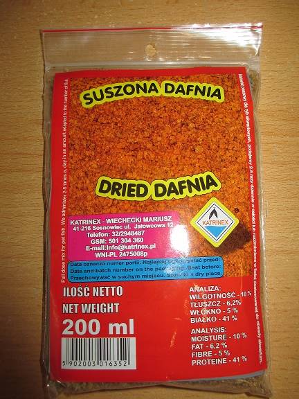DAPHNIA SUSZONA FOLIA - 200 ml