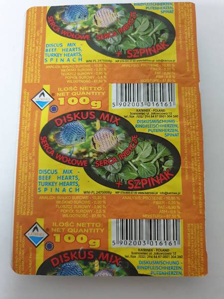Mrożonka- MIX 2 SERCE+SZPINAK 100g