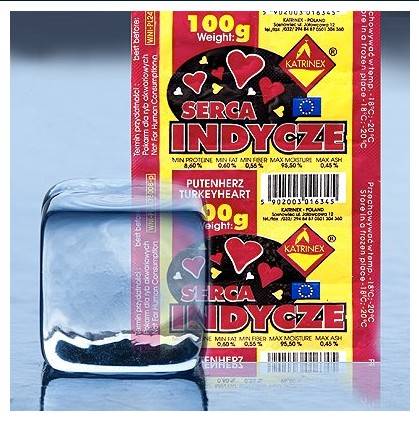 Mrożonka- SERCA INDYCZE 100g