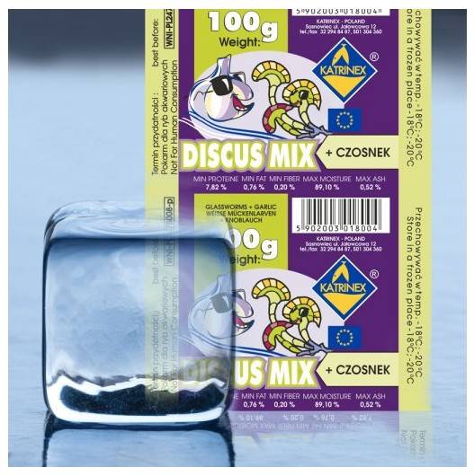 Mrożonka- DISCUS MIX CZOSNEK 100g