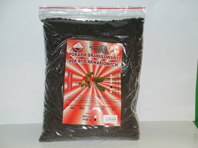 GRANULAT DLA RYB 1kg 6 Katrinex