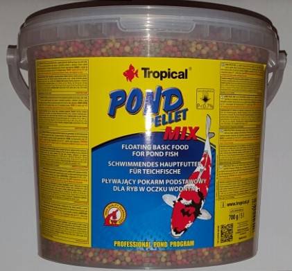 KOI 5L/700g PELLET MIX /TROPICAL-WIADRO