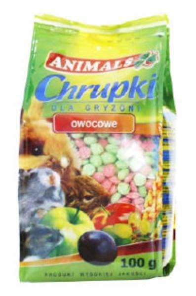 ANIMALS CHRUPKI OWOCOWE 100g