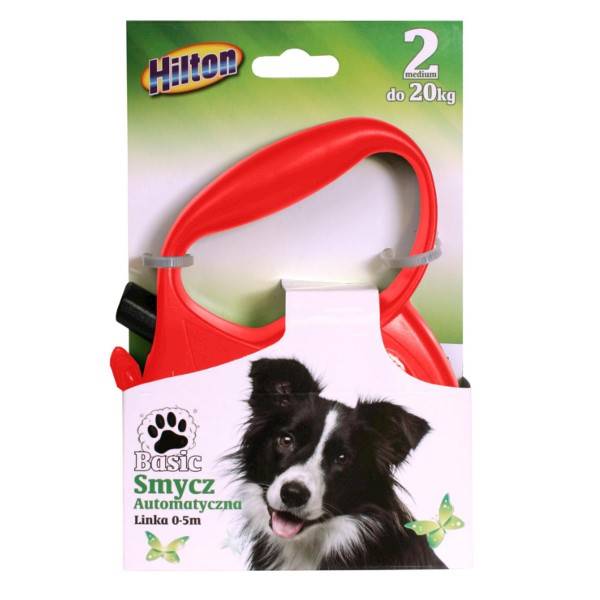 SMYCZ AUTOM.HILTON LINKA 5m/20kg CZERWONA
