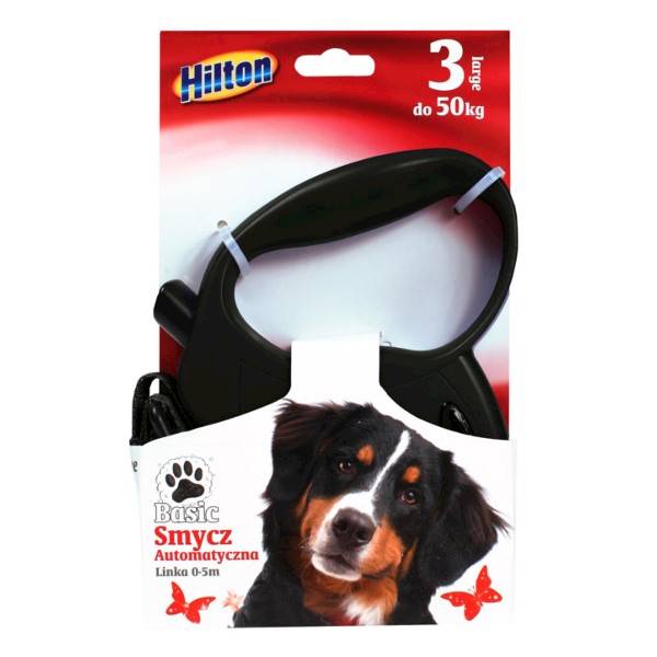 SMYCZ AUTOM.HILTON LINKA 5m/50kg CZARNA