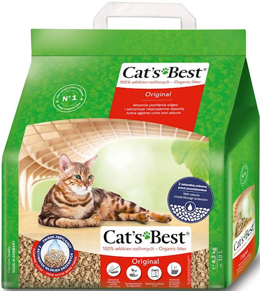 PIASEK CAT'S BEST ORIGINAL 10L+20%GRATIS
