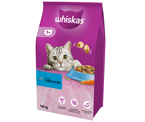 WHISKAS 14kg TUŃCZYK *