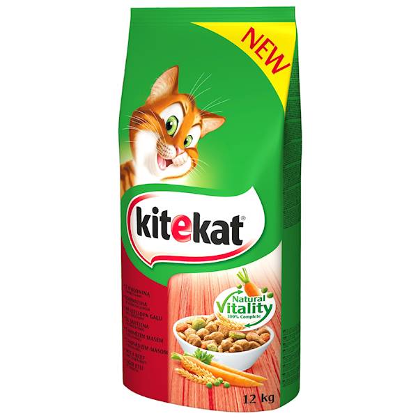 KITEKAT 12kg WOŁOWINA-WARZYWA *