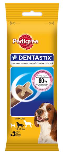 PEDIGREE DENTASTIX MEDIUM 77g *
