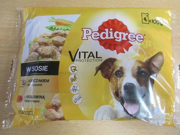 PEDIGREE (4x100) WOŁOWINA-KURCZAK SOS *