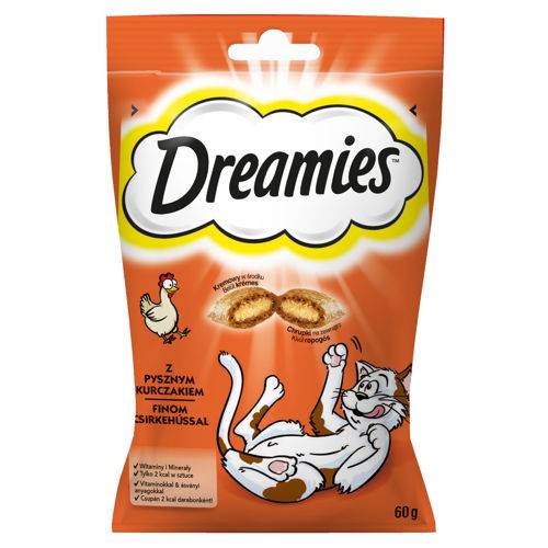 DREAMIES Z KURCZAKIEM 60g *