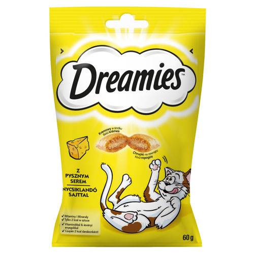 DREAMIES Z SEREM ŻÓŁTYM 60g *
