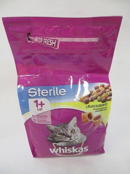 WHISKAS 1,4kg STERILE *