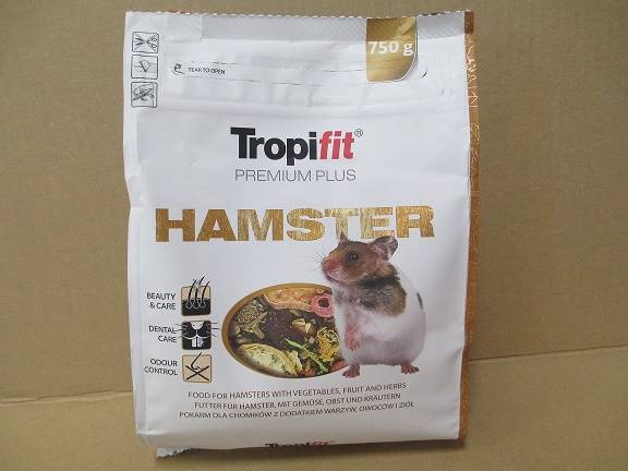 TROPIFIT PREMIUM PLUS HAMSTER 750g